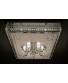 NOTTINGHAM  CEILING LIGHT GLASS STAINLESS STEEL  10 W 3000 K  COLOR TEMP 0-10 V DIMMABLE -ARVICEL