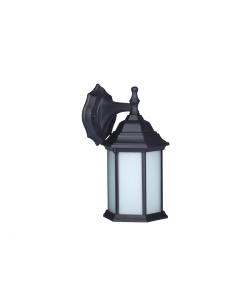 Black Cast Aluminium housing Frosted Glass 9W DOB CCT: 3000K/4000K 